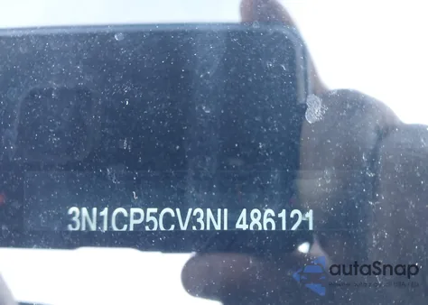 2022 Nissan Kicks Sv Xtronic Cvt из США, поврежденный, VIN 3N1CP5CV3NL486121